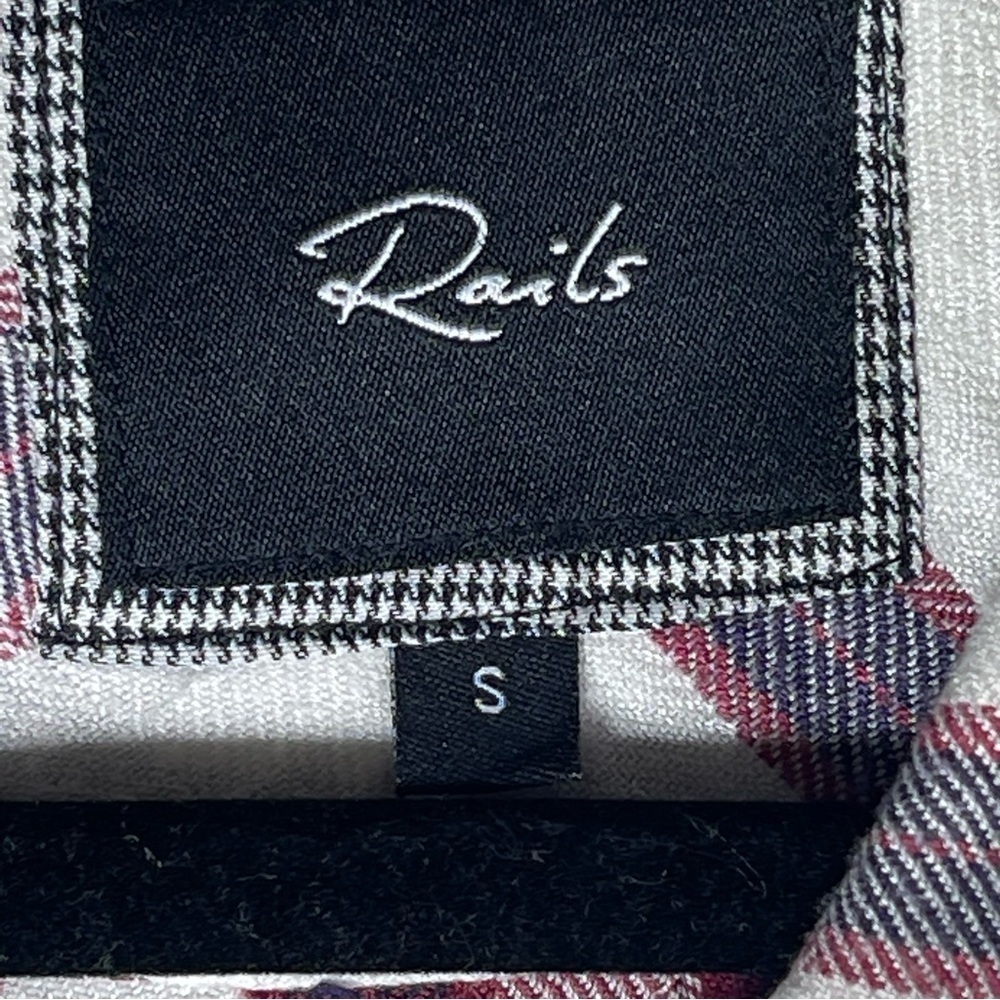 Rails Rails Hunter Plaid Shirt Size Small - image 5